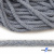Шнур плетеный d-6 мм круглый, 70% хлопок 30% полиэстер, уп.90+/-1 м, цв.1086-голубой - купить в Рыбинске. Цена: 588 руб.