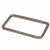 Рамка металлическая прямоугольная, 40 х 15 мм- тём.никель - купить в Рыбинске. Цена: 4.60 руб.