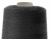 Швейные нитки (армированные) 28S/2, нам. 2 500 м, цвет чёрный - купить в Рыбинске. Цена: 139.91 руб.