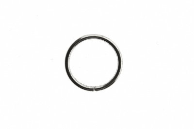 Кольцо металлическое d-15 мм, цв.-никель - купить в Рыбинске. Цена: 2.45 руб.