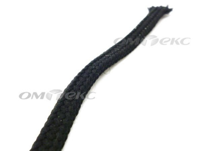 Шнурки т.3 200 см черн - купить в Рыбинске. Цена: 21.69 руб.