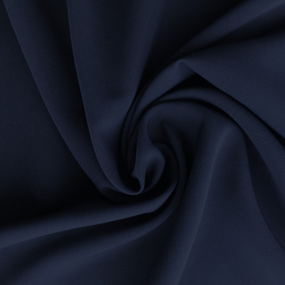 Костюмная ткань "Элис", 220 гр/м2, шир.150 см, цвет т.синий - купить в Рыбинске. Цена 308 руб.