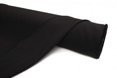 Ткань костюмная 24880 2022, 220 гр/м2, шир.150см, цвет чёрный - купить в Рыбинске. Цена 446.45 руб.