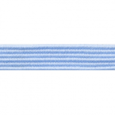 Резиновые нити с текстильным покрытием, шир. 6 мм ( упак.30 м/уп), цв.- 108-голубой - купить в Рыбинске. Цена: 155.22 руб.